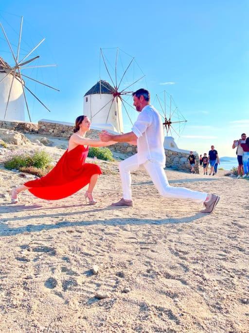 Provis Rentals Suite Next To The Mills In Mykonos Town 外观 照片